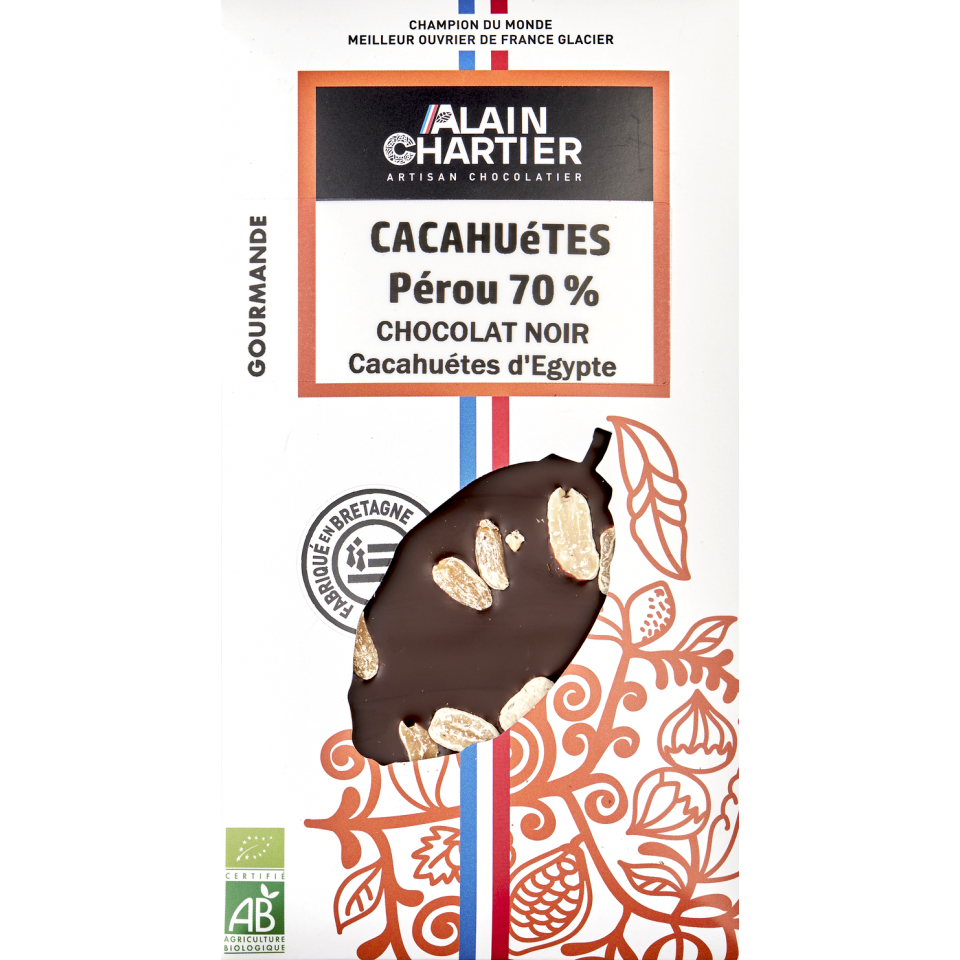 Cacahuètes Pérou 70%