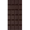 Tablette chocolat noir bio artisanal, Côte D'Ivoire 100%. Alain CHARTIER